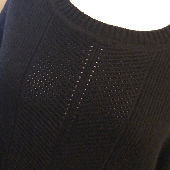 Worn 1x-ATHLETA Wool & Cashmere Sweater-Black-S-Includes FREE Athleta Tote - Picture 14 of 16